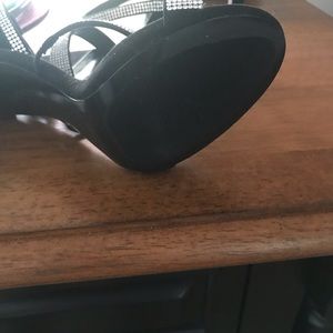 Steve Madden heels  with crystals. 4” heels.